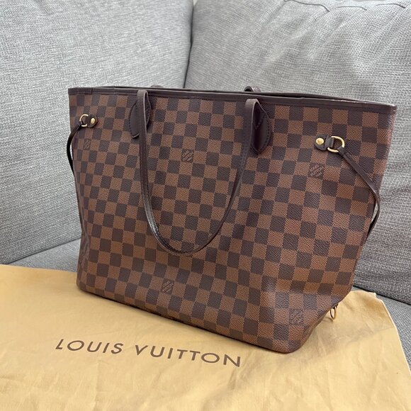 Louis Vuitton Damier Ebene Neo Neverfull MM (Pre-owned)) - Picture 3 of 17